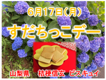 毎月恒例　本日はすだちっこデー♡