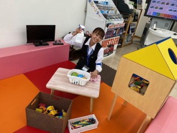 キッズコーナー再開です！☺