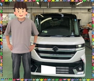 スペーシアカスタムご納車！