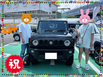 ジムニーご納車(^_-)-☆