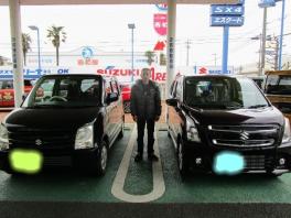 ワゴンＲ　スティングレーご納車いたしました！！