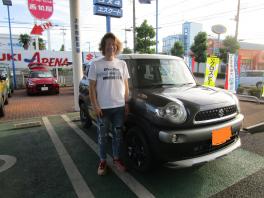 新型クロスビーご納車しました♪