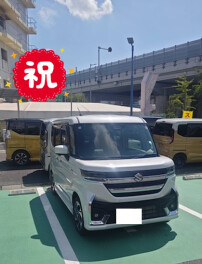 スペーシアカスタム納車いたしました！