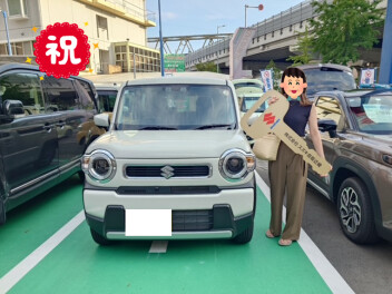 ハスラーご納車いたしました！