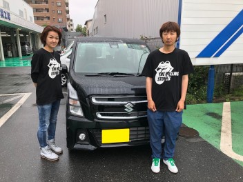 ワゴンＲスティングレーご納車しました！