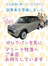 ショールーム内には展示車が沢山！