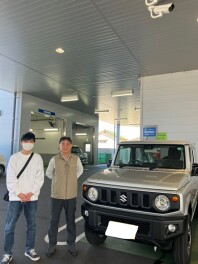 ジムニーご納車させていただきました☆