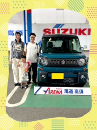 ★納車★スペーシアギア　HYBRID　XZターボ