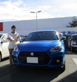 ★ご納車御礼★スイフトスポーツをご納車しました！