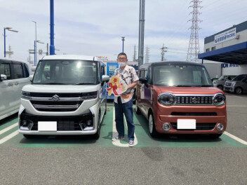 スペーシアカスタムご納車です