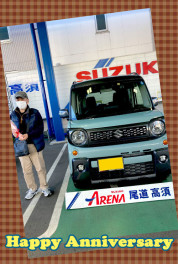★納車★スペーシアギア　HYBRID　XZターボ
