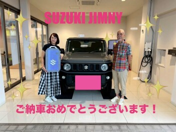 ☆JIMNYご納車いたしました☆