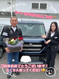 スペーシアカスタムご納車です！