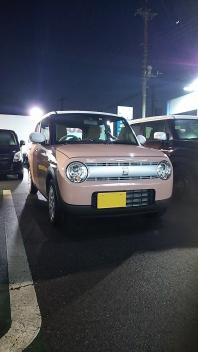 ラパン納車致しました。