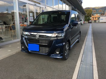 ワゴンＲ納車いたしました。