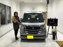 スペーシアにお乗換え！納車いたしました！