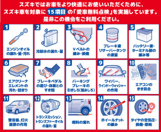 愛車無料点検、実施しております！！！