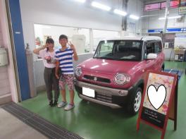 納車ハスラー☆O様