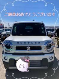 ご納車おめでとうございます♪