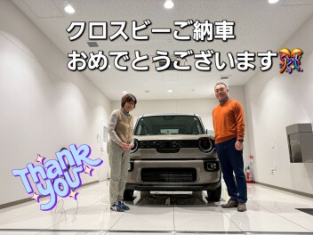 クロスビーをご納車させいただきました！！