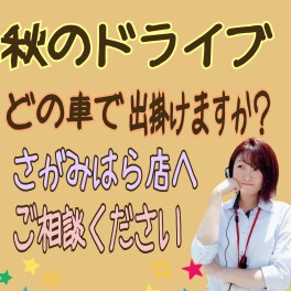 秋のドライブ行く準備をしませんか？★