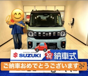 スペーシアギア　納車式！