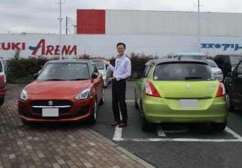☆ご納車御礼☆スイフトをご納車しました！