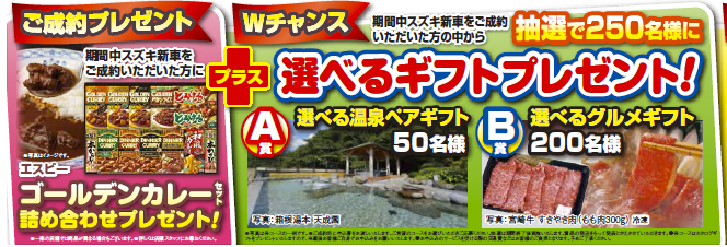 決算　ご成約プレゼント