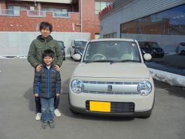 ＊Ｉ様　ラパンご納車＊