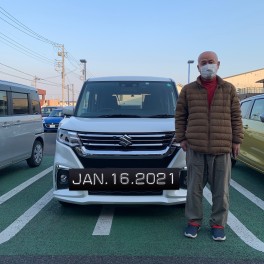 新型ソリオご納車です！！！！！