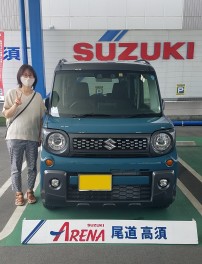 ☆納車☆　スペーシアギア　ＨＹＢＲＩＤ　ＸＺ　３型