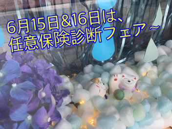 今週末は任意保険診断フェア～開催！！