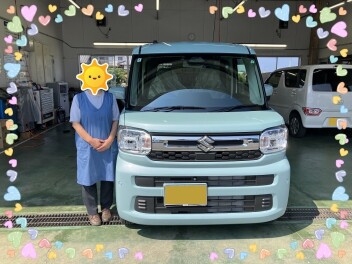 スペーシア納車させていただきました☆