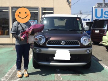 S様、クロスビーのご納車ありがとうございます！