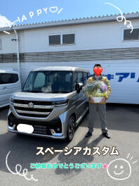 スペーシアカスタムご納車！！