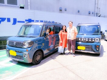 スペーシアギアご納車させて頂きました！