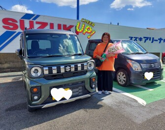 カーキのギアをご納車です！