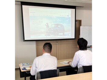 中途社員研修の様子①