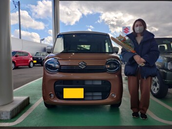 ワゴンＲスマイルのご納車、おめでとうございます！