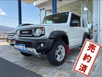 中古ジムニーシエラが成約となりました＼(^o^)／
