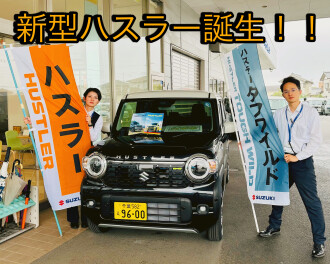 試乗車に新型ハスラーが仲間入り！！