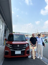 ソリオをご納車いたしました☆彡