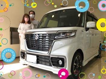 スペーシアカスタムご納車☆彡