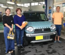 ジムニーが発売しても人気は健在！ハスラーのご納車です！！