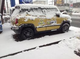 雪道走行時の強い味方！クロスビーのご紹介！