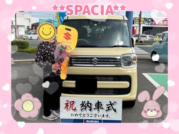 ご納車おめでとうございます☆