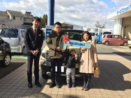 Ａ様ご納車おめでとうございます！