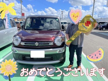 ご納車おめでとうございます！