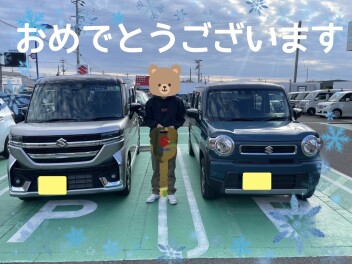 ご納車おめでとうございます♡