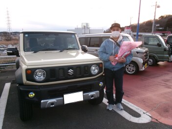 新車ジムニーシエラご納車いただきました！